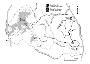 Sessions Woods Trail Map